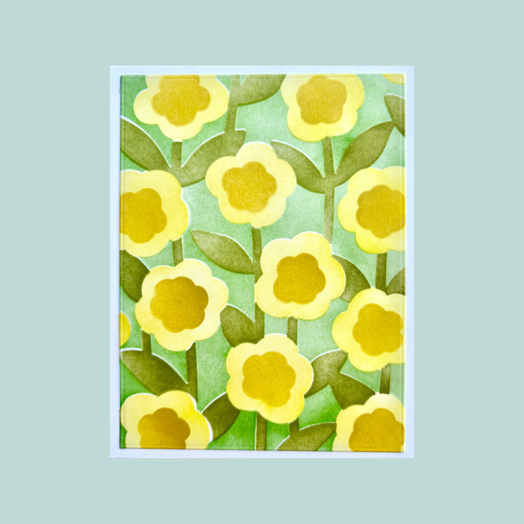 Just A Note - Pansies