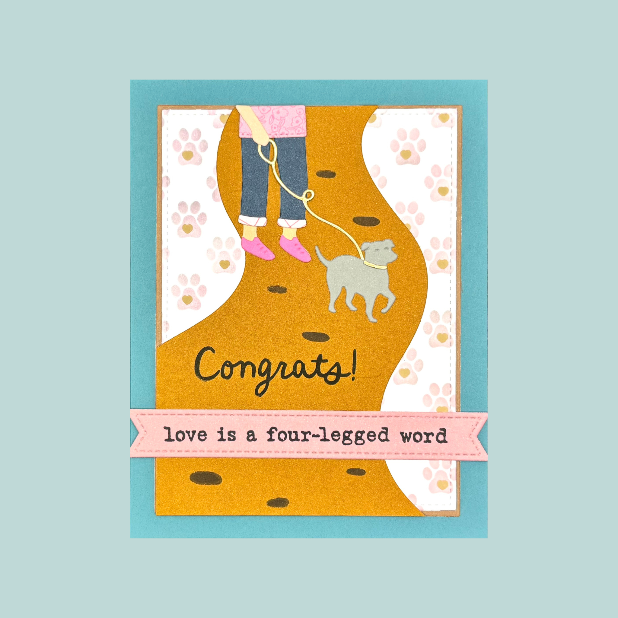 Welcome to the Family - New Pet Card