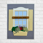 Brightened Yellow Shutters Card
