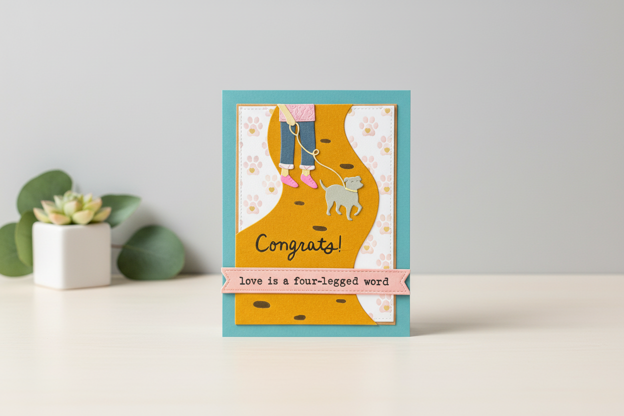 Card Mockup - Standing