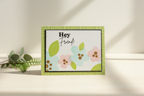 Hey Friend Card Mockup