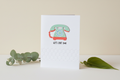 Handmade Let's Chat Soon friendship card mockup
