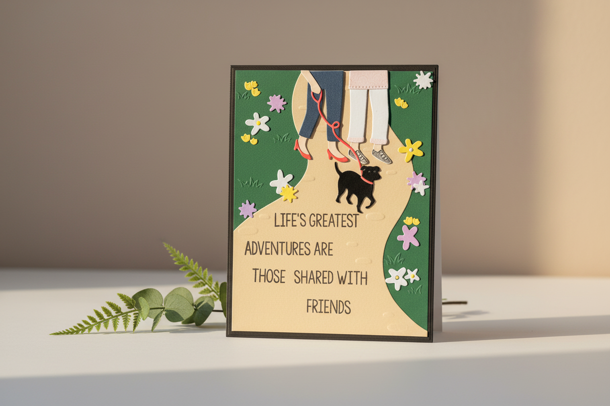 Life Greatest Adventures Card Mockup