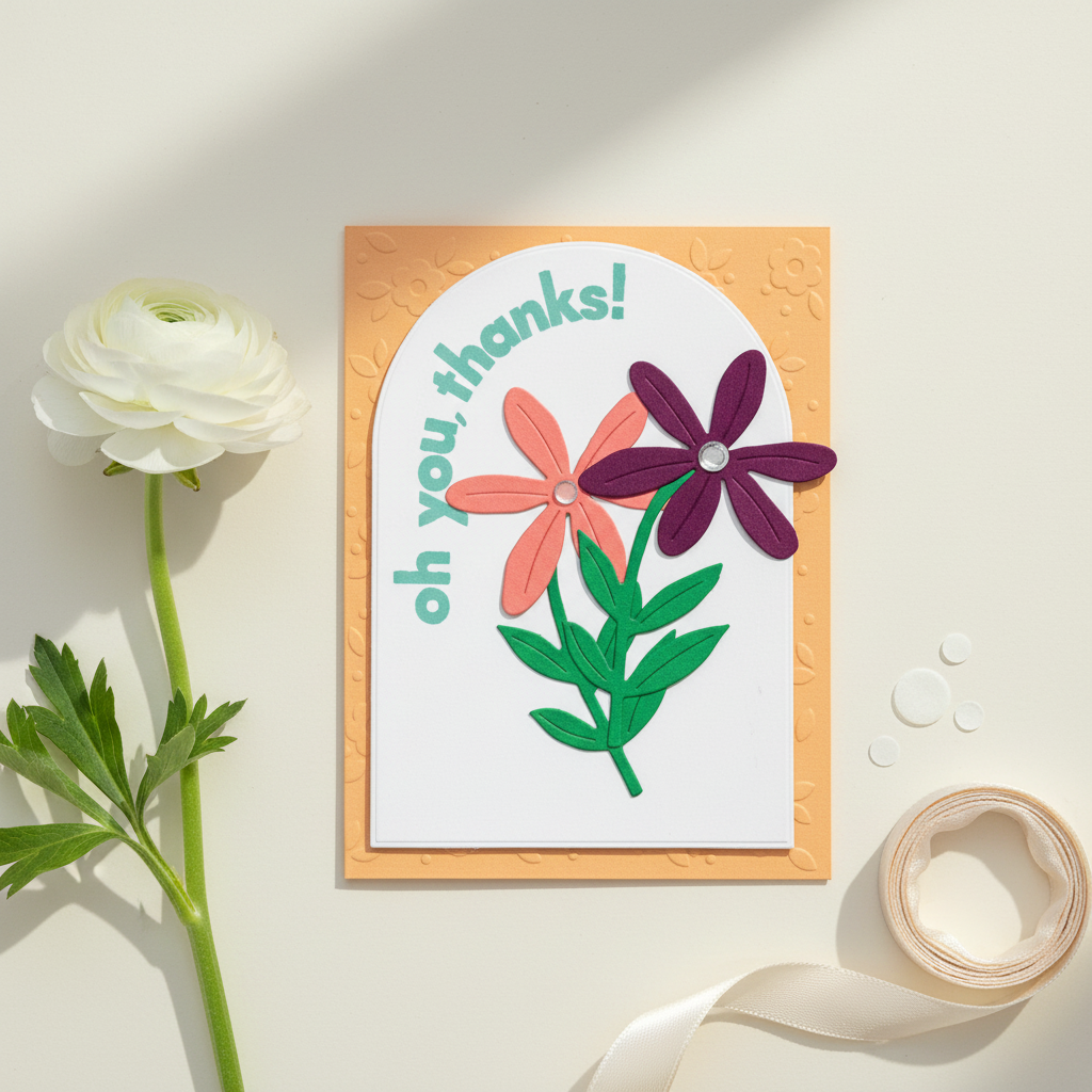 Oh You, Thanks! Card Mockup