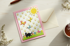 Pet Sympathy Cat Card Mockup
