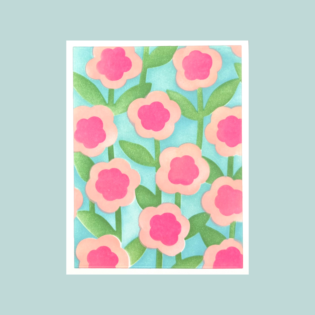 Just A Note - Pansies