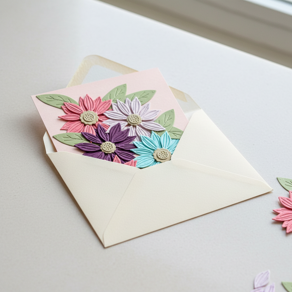 Thanks For Everything Card Envelope Mockup