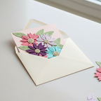 Thanks For Everything Card Envelope Mockup
