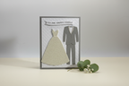 To The Happy Couple Card Mockup - Clean Background
