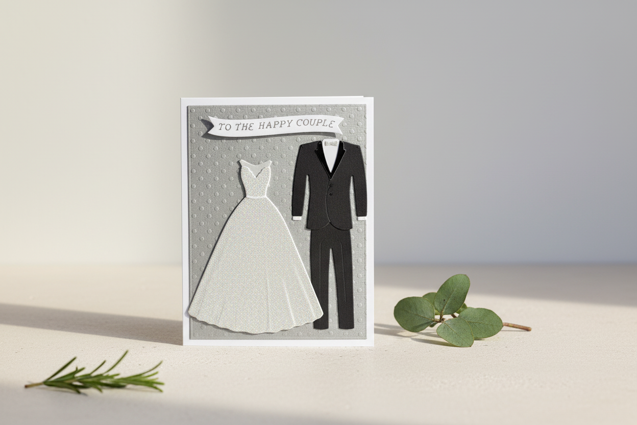 To The Happy Couple Card Mockup