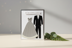 To The Happy Couple Card Mockup