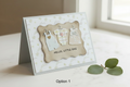 Welcome Baby Card Mockup - Option 1