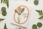 Yellow Thank You Card Mockup